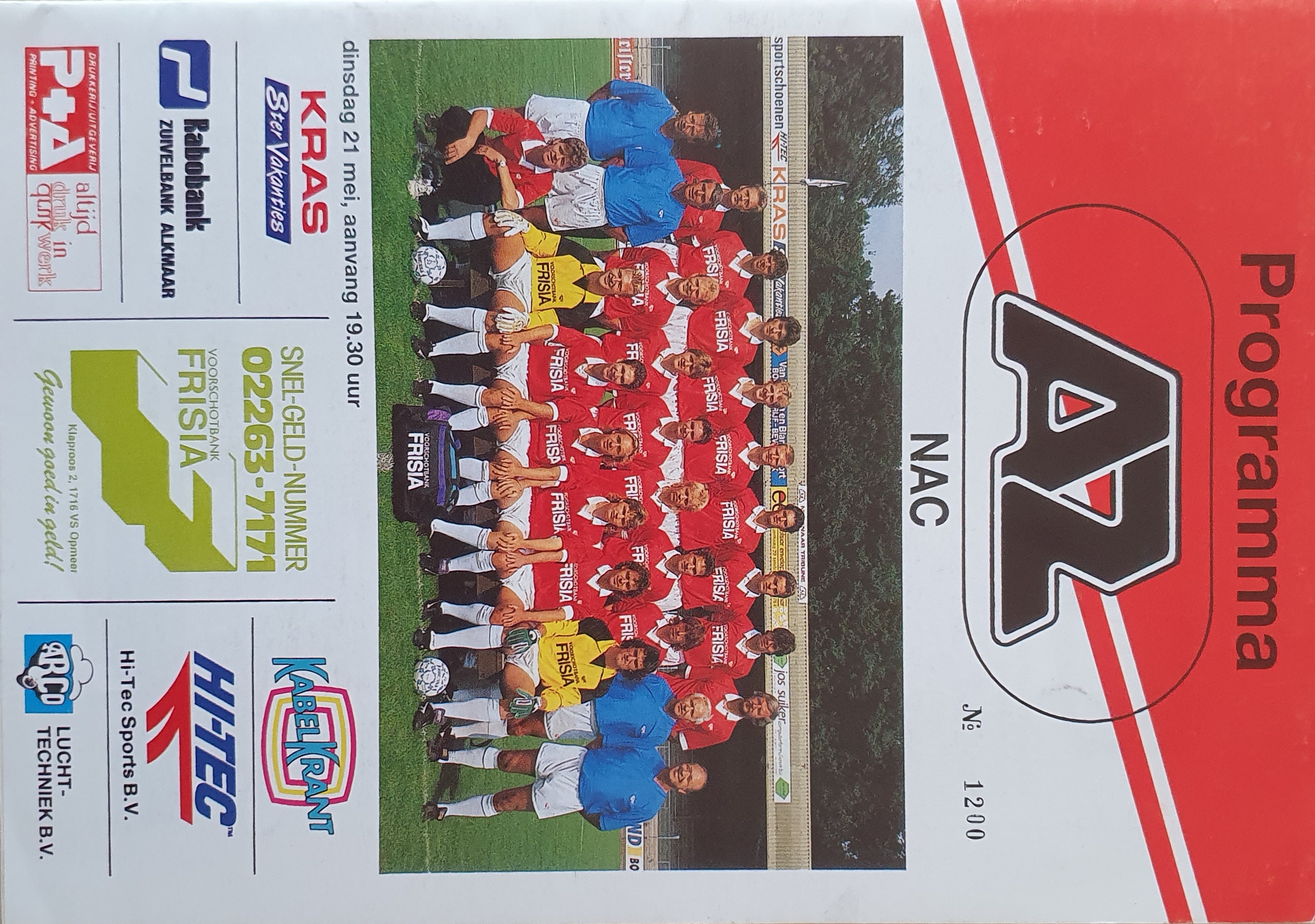 AZ Programma 18-mei-1991 NAC